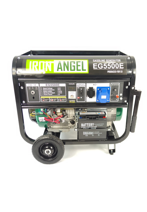 Генератор бензиновий Iron Angel EG 5500 E